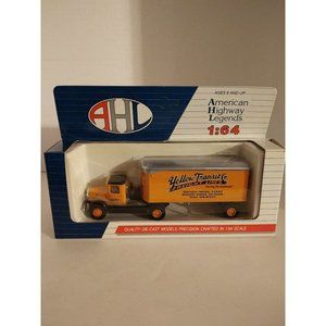 AHL Trucks Mack Model BM YELLOW Transit Co Semi Truck 1:64